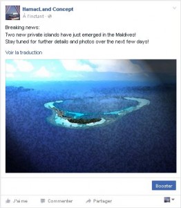 Breaking news: Two new private islands have just emerged in the Maldives! 